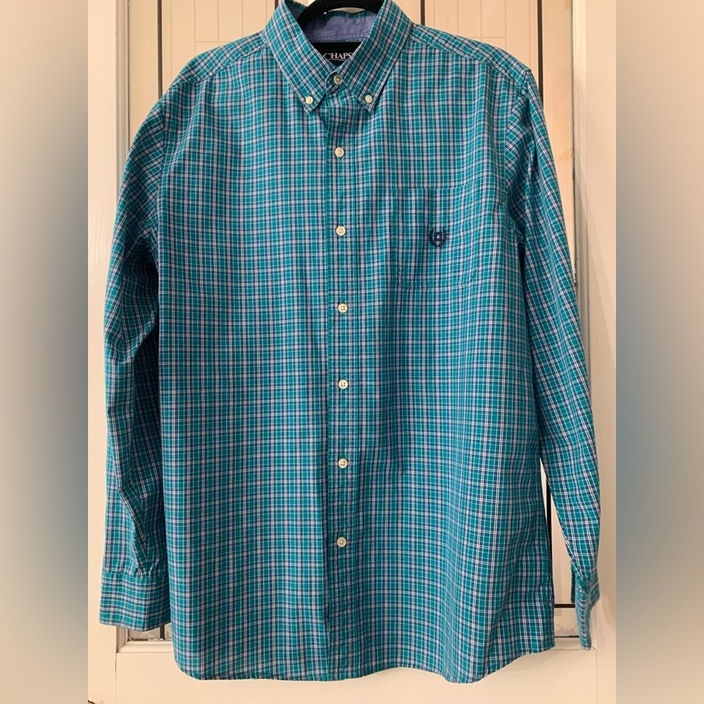 Men’s Large Chaps button-down shirt